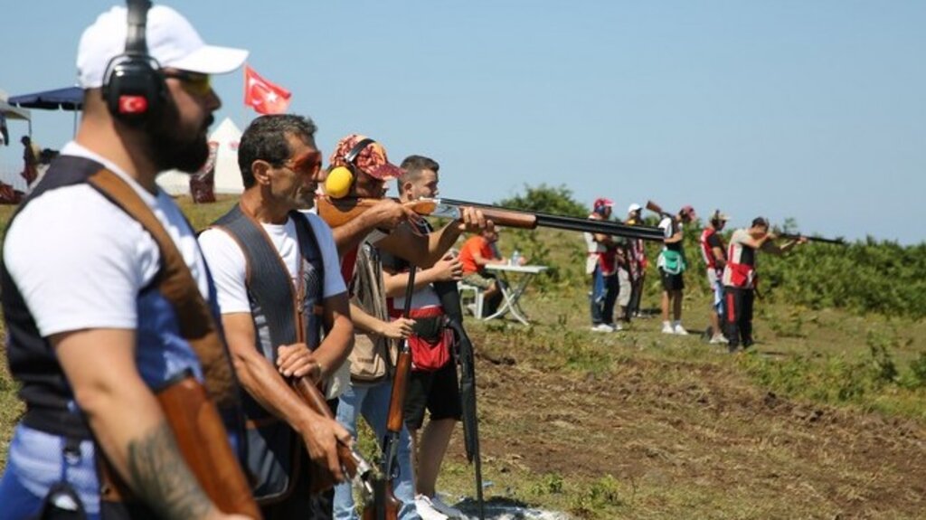 Atakum’da Trap Atışları Nefes Kesti!