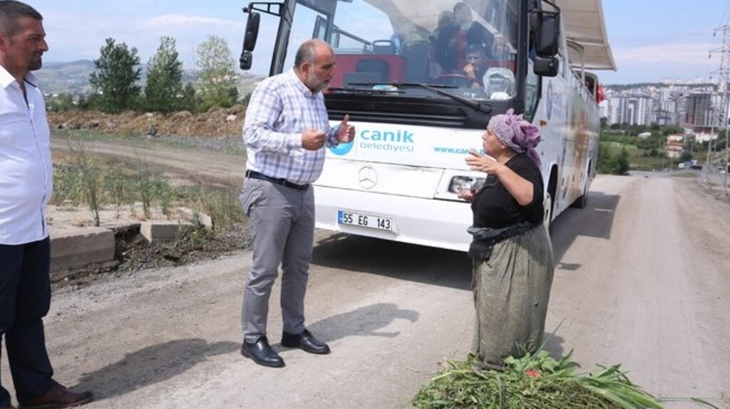 Samsun’un Canik Belediyesi’nden Sorunlara Yerinde Çözüm!