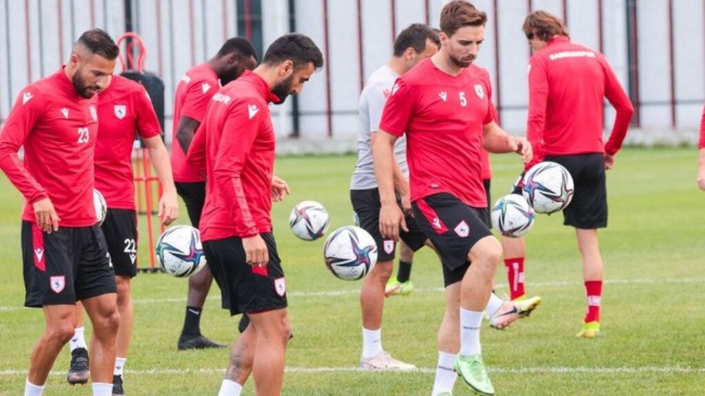 Samsunspor’da Sakatlığı Geçen Oyuncular Antrenmana Katıldı!