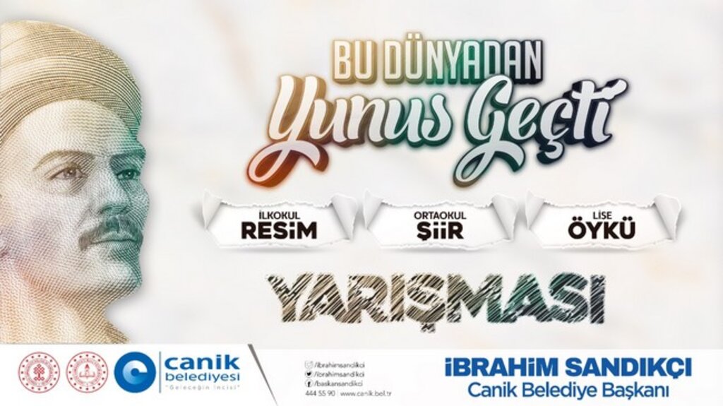 Canik’te ‘Yunus Emre’ Yarışması!