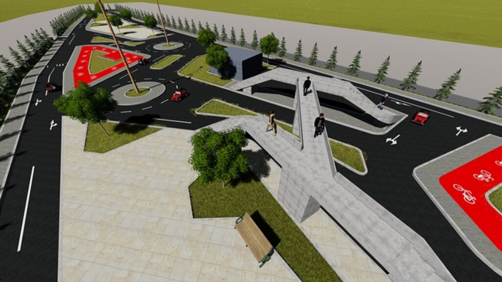 Çocuk Trafik Eğitim Pisti Projesinde Çalışmalar Başladı!