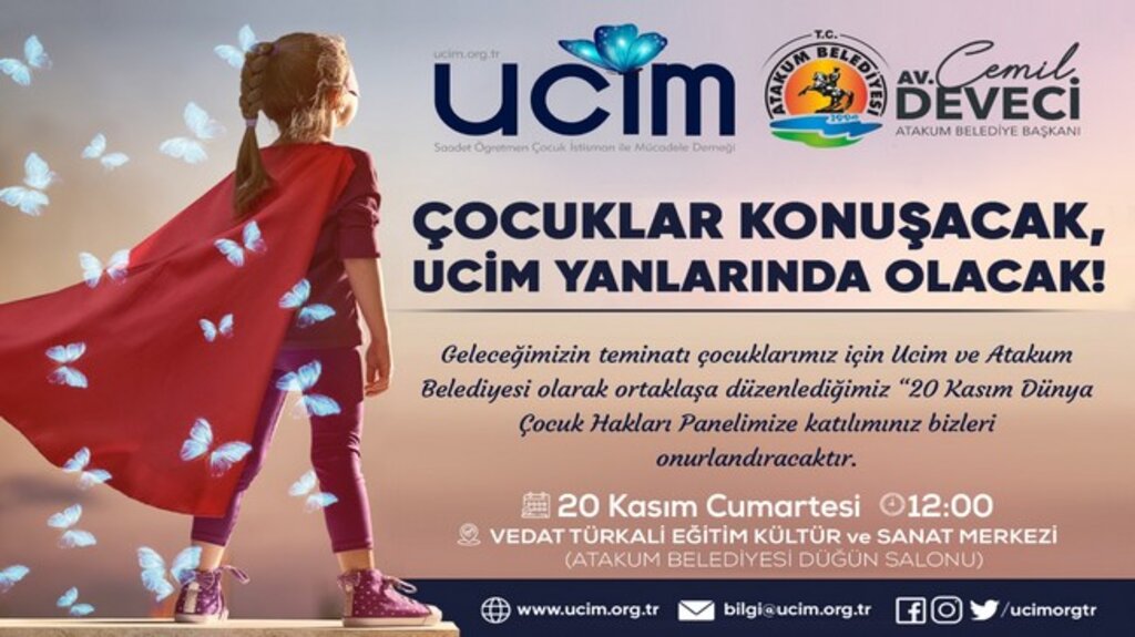Atakum Belediyesi ve UCİM’den ‘Çocuk Hakları’ Paneli!