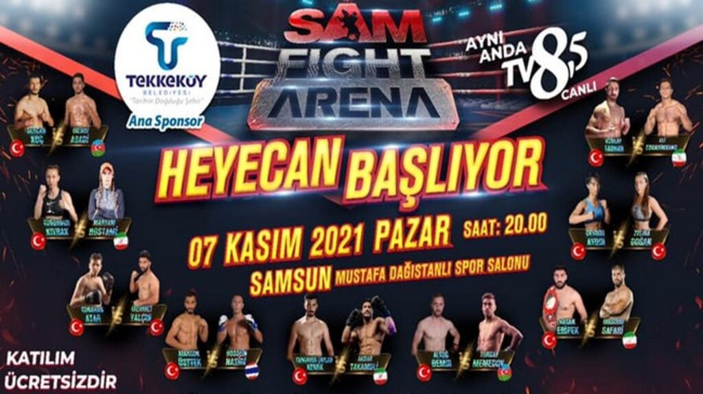 Sam Fight Arena Heyecanı Başlıyor!