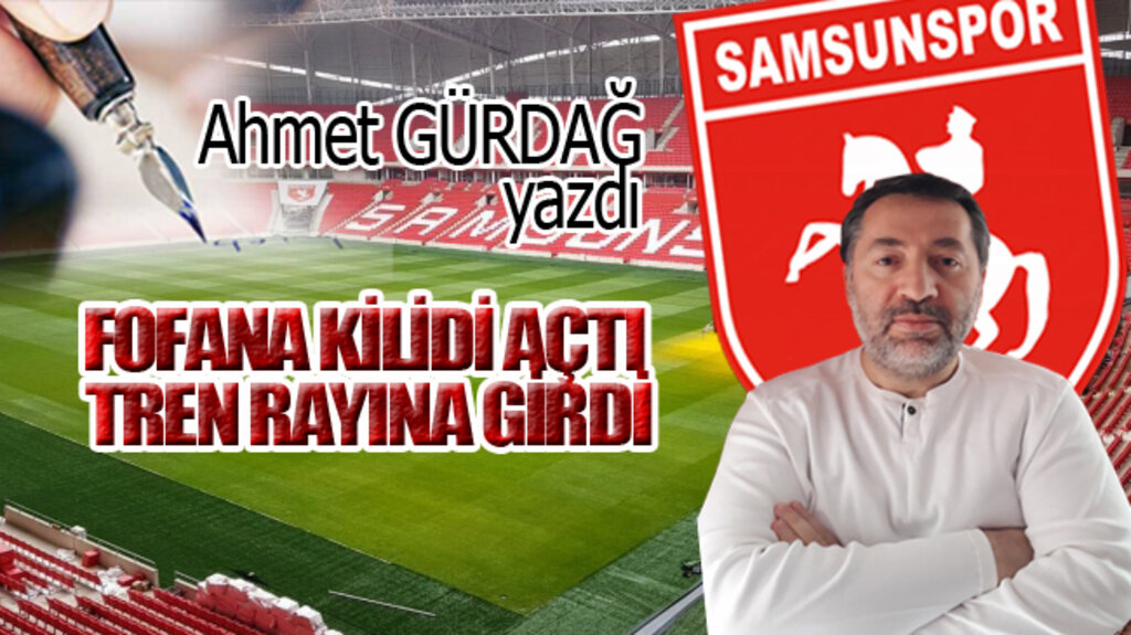 FOFANA KİLİDİ AÇTI, TREN RAYINA GİRDİ