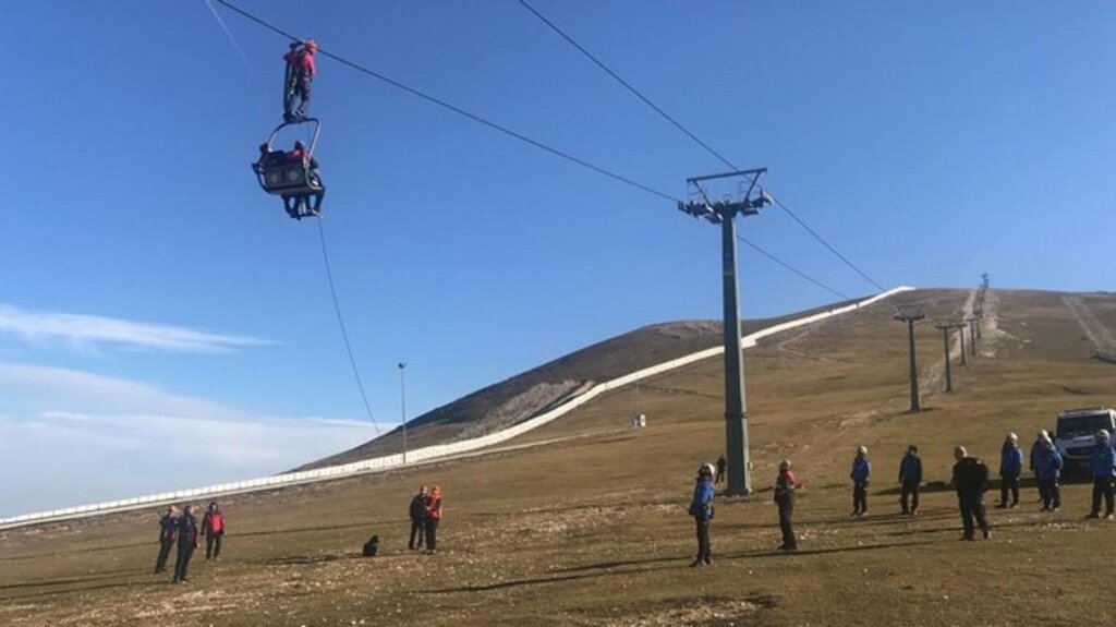 Ladik Akdağ’da Nefesleri Kesen Tatbikat!