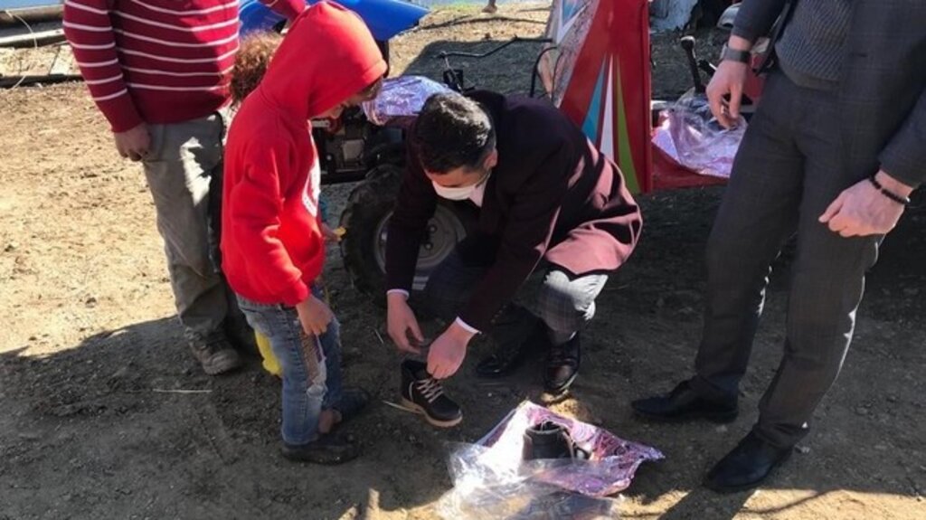 ‘Minikler Üşümesin’ Projesi Samsun’da Devam Ediyor!