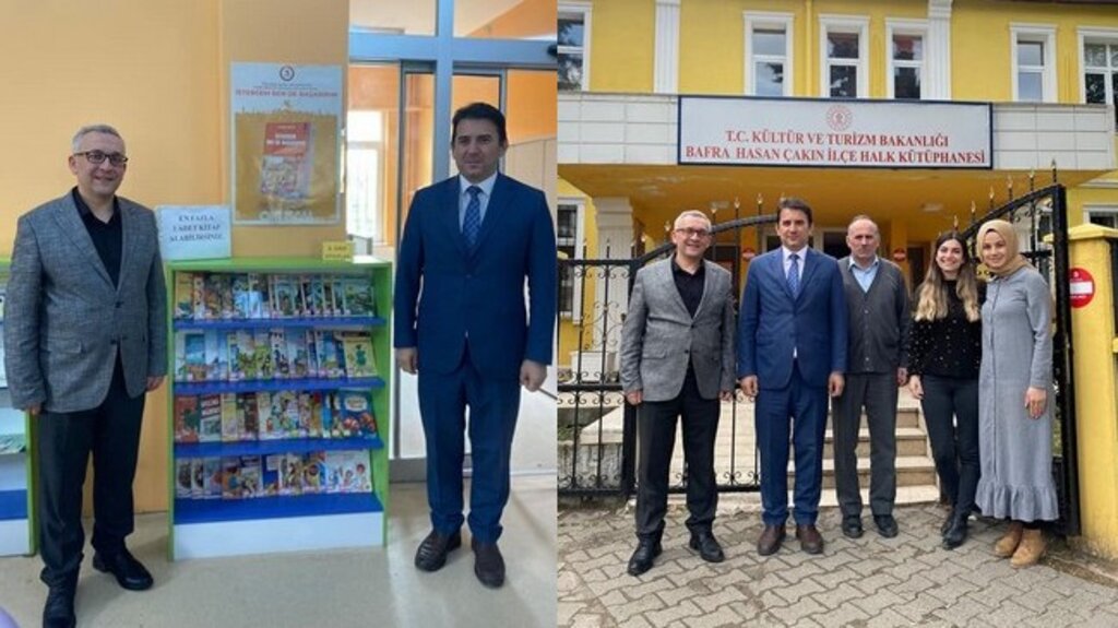 Samsun’da Öğrencilere 17 Bin Kitap Dağıtıldı!