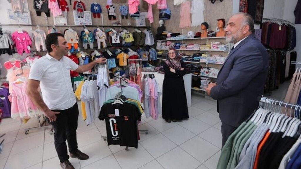 Başkan Sandıkçı’dan Esnafa Ziyaret!