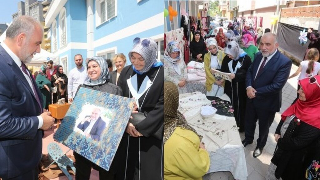 Canikli Kadınlar El Emeği Ürünlerini Sergiledi!