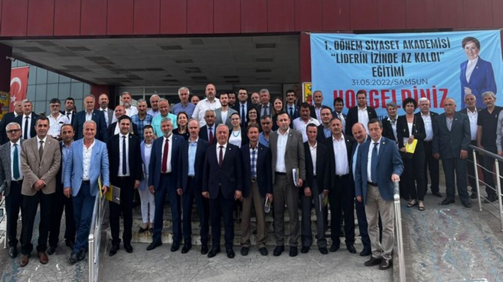 İYİ Parti 'Liderin İzinde Az Kaldı Eğitimi Samsun'dan Başladı!