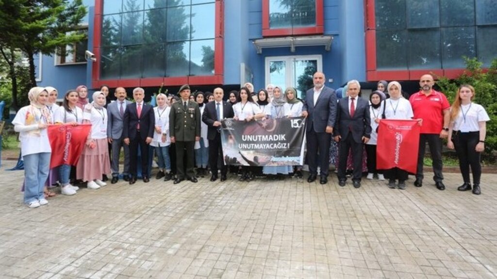 15 Temmuz Şehitleri Canik'te Anıldı!