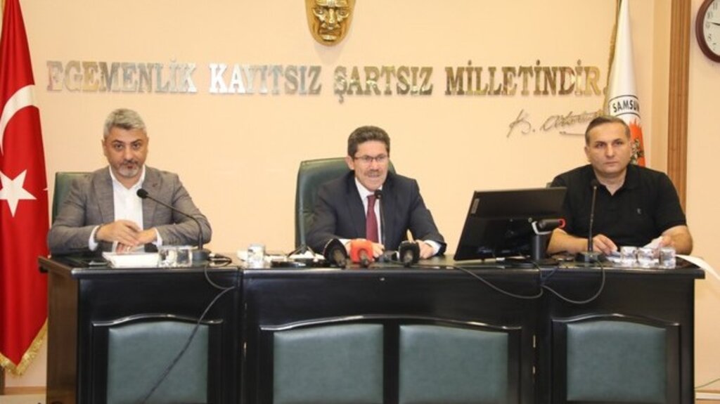 Samsun Büyükşehir Meclisinden Başkan Demir’e Mesaj!