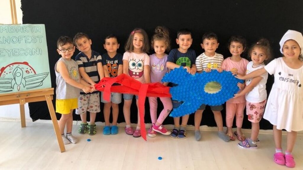 Samsun'da Miniklerden TEKNOFEST’e Özel Anlamlı Çalışma!