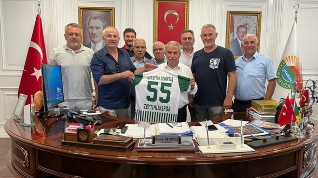 Amatör Kulüp Başkanlarından Başkan Demirtaş'a Teşekkür Ziyareti!