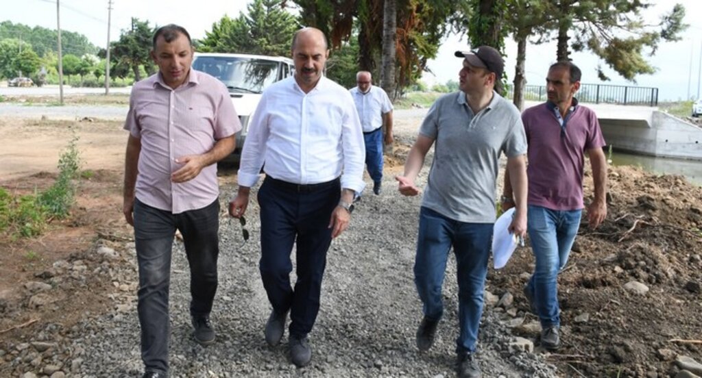 Başkan Kılıç’tan Terme’nin Yeni Yaşam Alanında İnceleme!