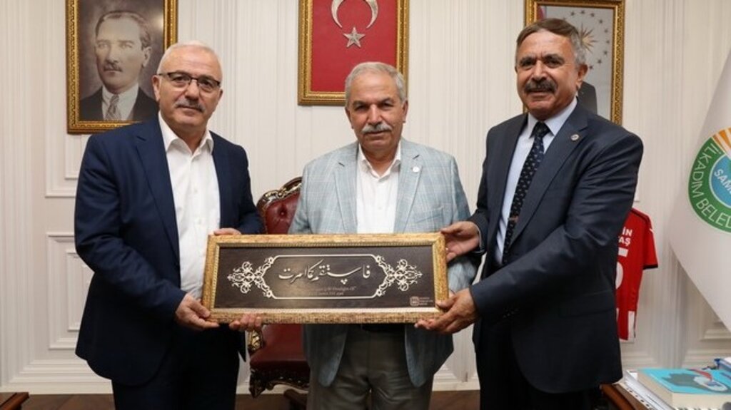 Belediye Başkanları Birliği Yönetiminden Başkan Demirtaş’a Teşekkür Ziyareti!