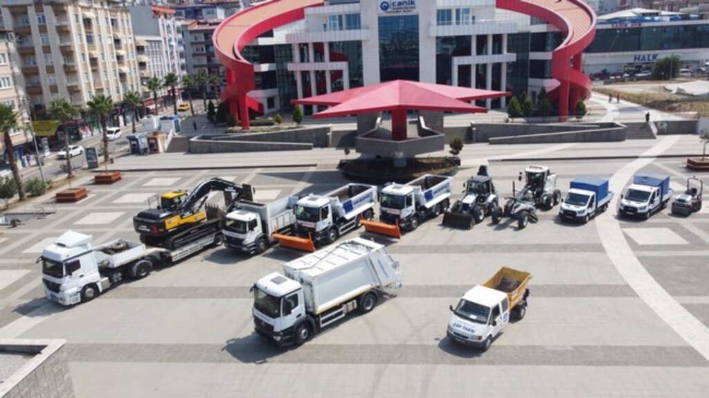 Canik Belediyesi Araç Filosunu 12 Yeni Araçla Güçlendirdi!