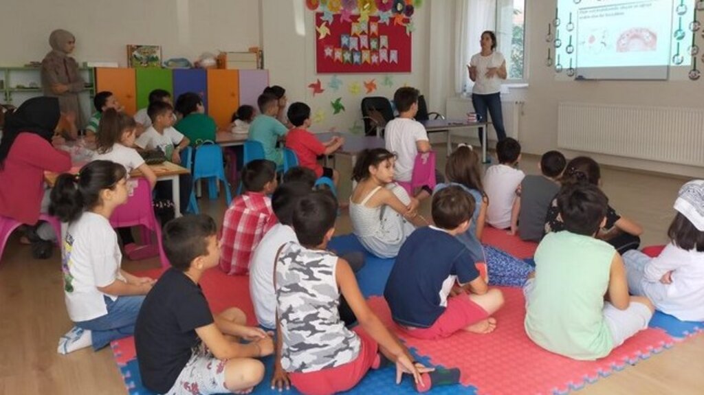 Canik'te Çocuklara Sağlıklı Yaşam Eğitimi!
