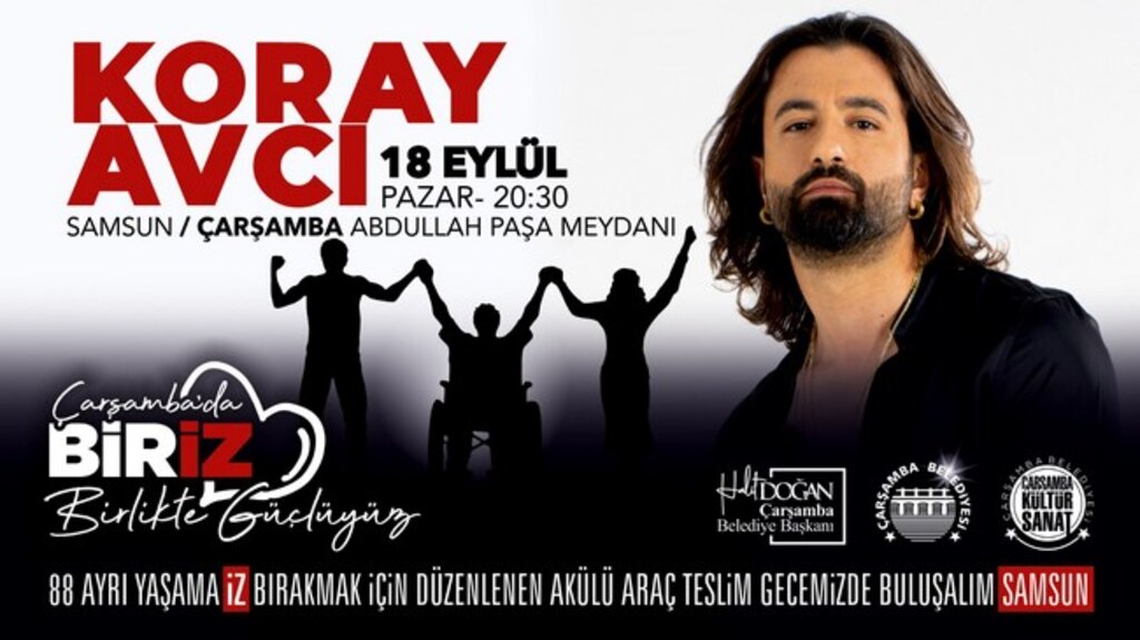 Koray Avcı İle Çarşamba’da ‘Biriz’ Konseri!