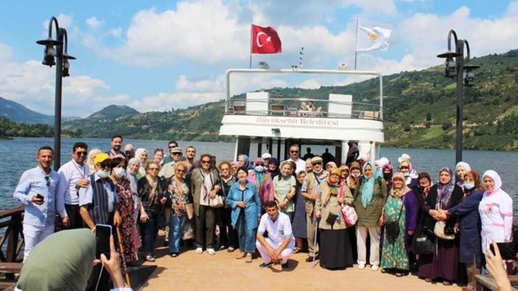 Samsun'da Yaşlılara ‘Saklı Cennet’ Gezisi!