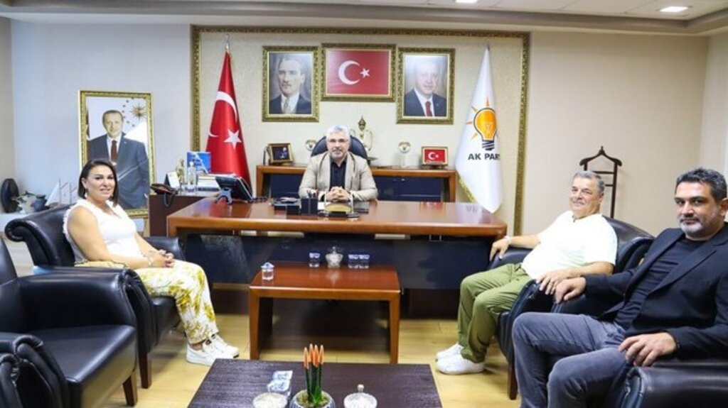 Samsunspor’dan Ak Parti’ye Ziyaret!