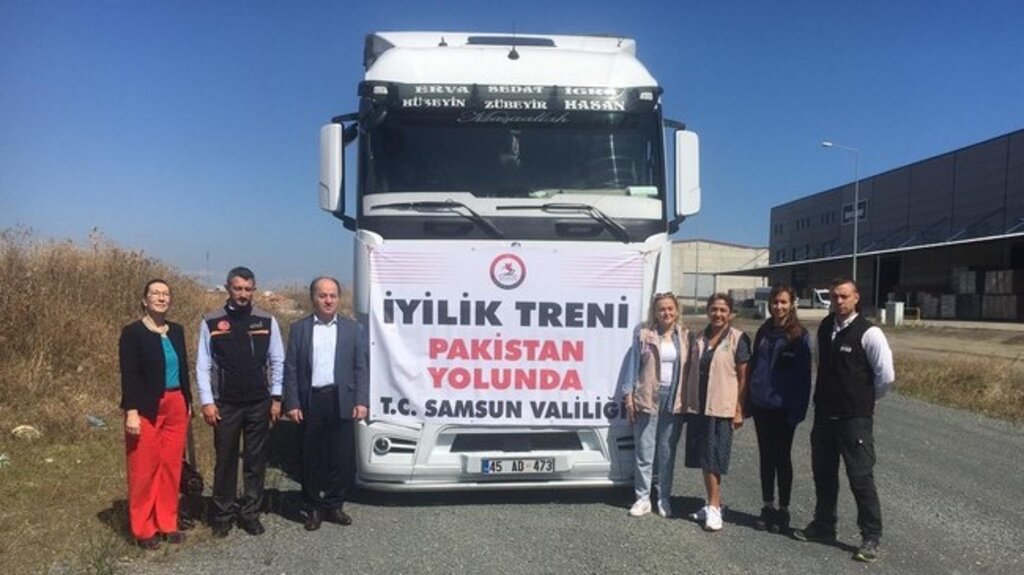 Samsun’dan Pakistan’a Yardım Eli Uzanıyor!