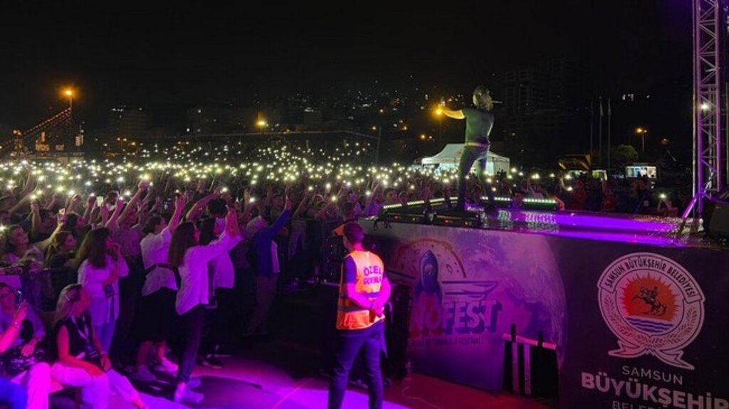 Samsun’da Teknofest Konserlerine Büyük İlgi!