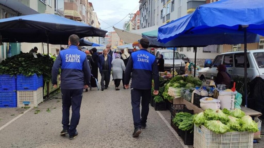 Canik Zabıtasından Nokta Denetim!