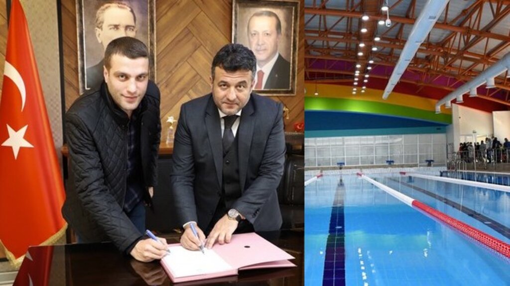 Çarşamba’ya Olimpik Yüzme Havuz İçin İmzalar Atıldı!