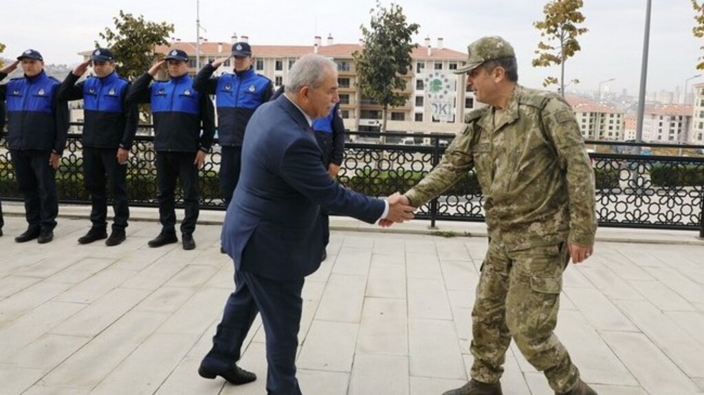 Garnizon Komutanı Uğurlu’dan Başkan Demirtaş’a Ziyaret!