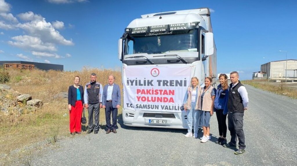 Samsun’dan Pakistan’a Yardım Eli Uzanmaya Devam Ediyor!