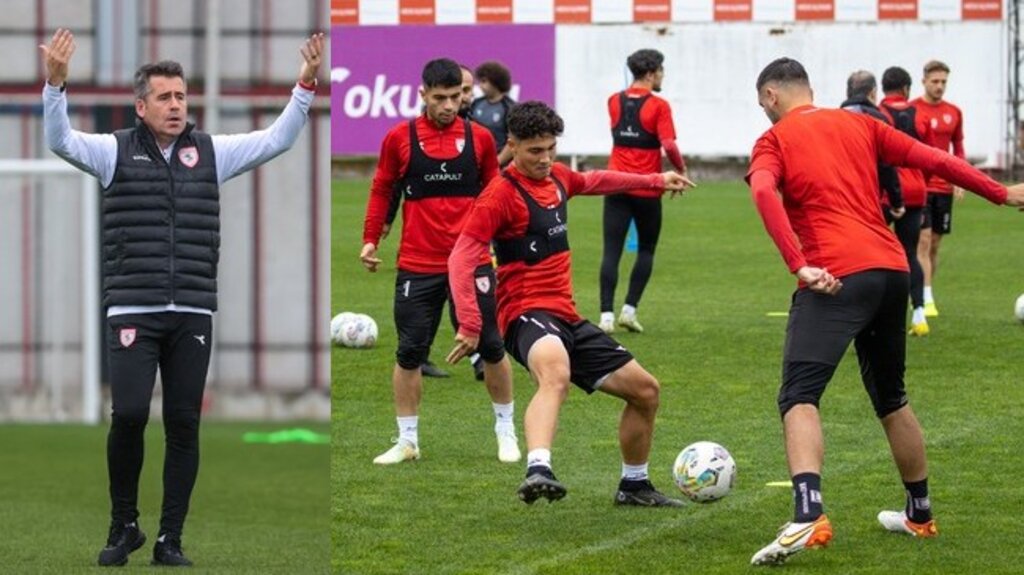 Samsunspor, Yolculuk Öncesi Taktik Çalışması Yaptı!