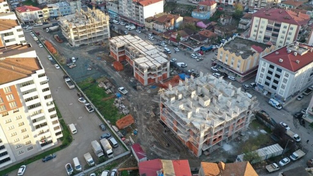 Çarşamba’da Aşiyan Evleri İnşaatı Yükseliyor!