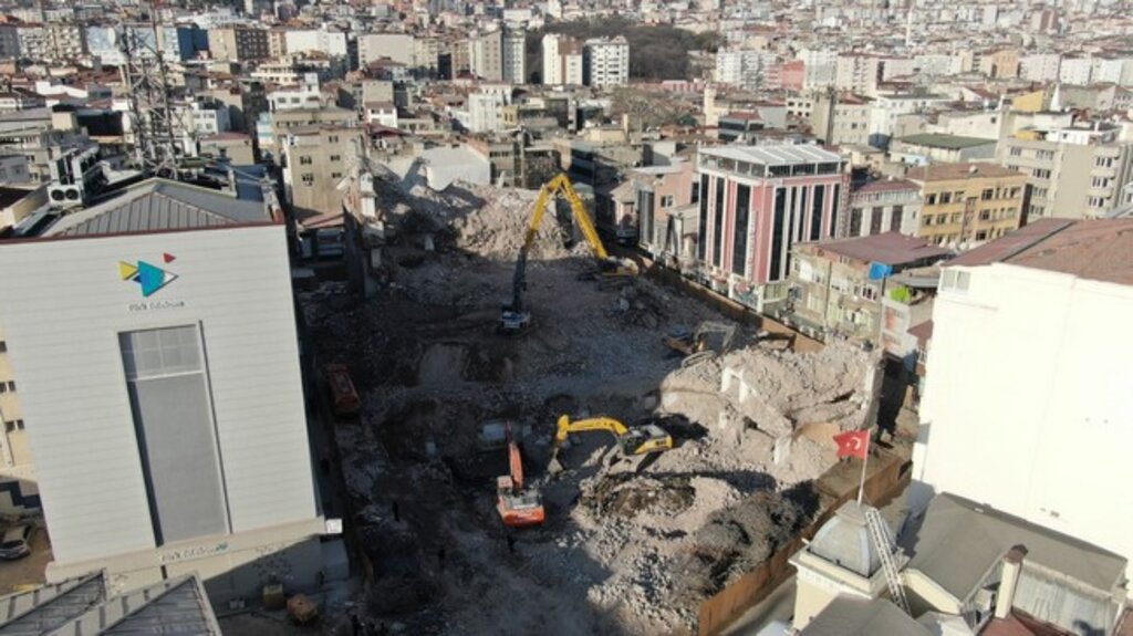 Samsun Anakent İş Merkezi’nin Yıkımı Tamamlanıyor!