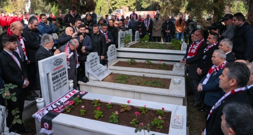 Samsunspor, Futbol Şehitleri'ni Andı!