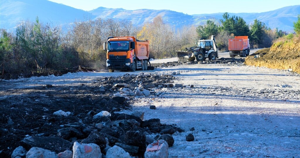 Samsun'da Kadıköy’ün Trafiğini Rahatlatacak Yol Çalışması!