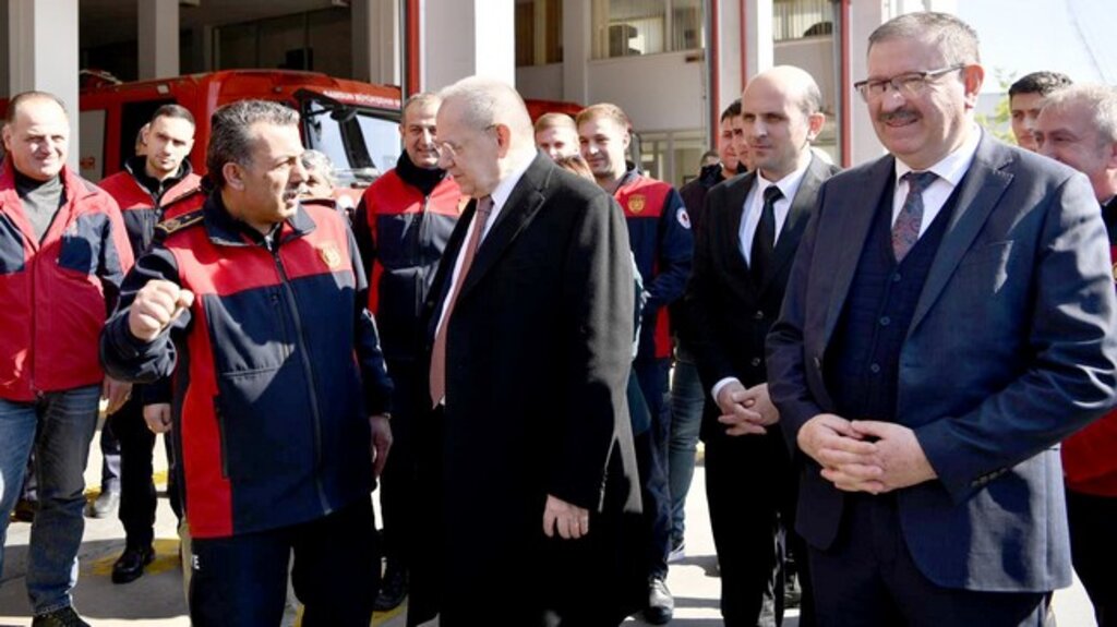 Başkan Demir, Kahraman İtfaiyecilerle Bir Araya Geldi!