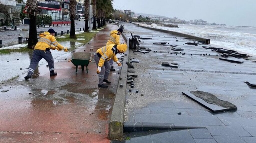 Samsun’da Rüzgâr Sahili Vurdu!