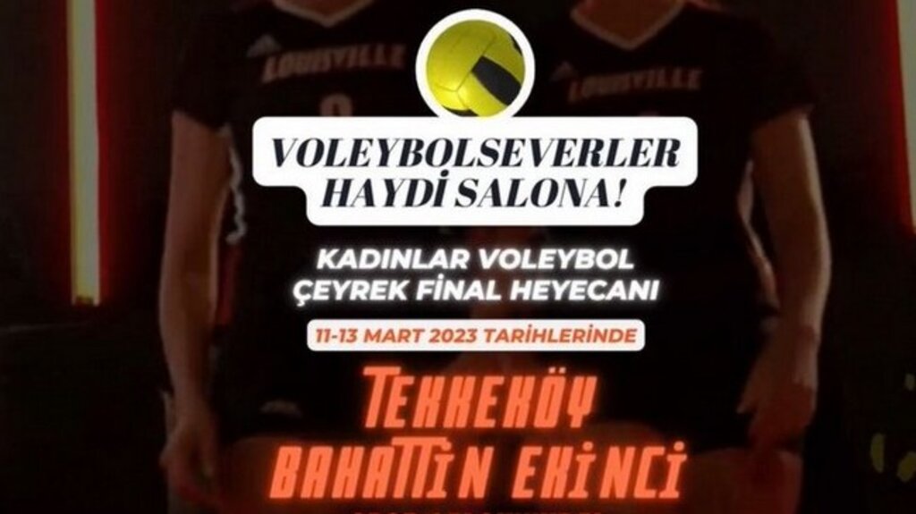 Voleybolun Kalbi Tekkeköy’de Atacak!