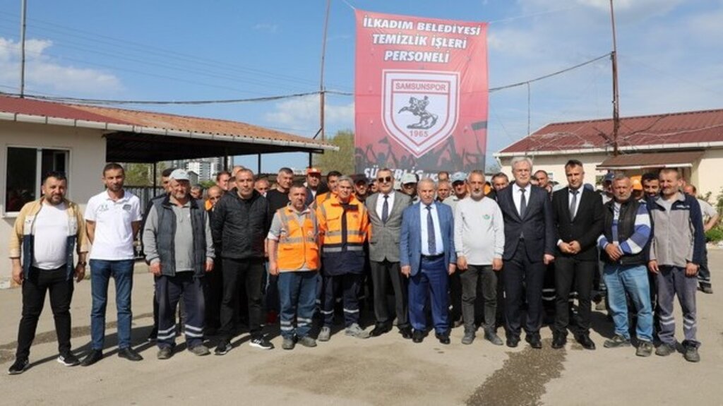 Başkan Demirtaş Personeli İle Bayramlaştı!