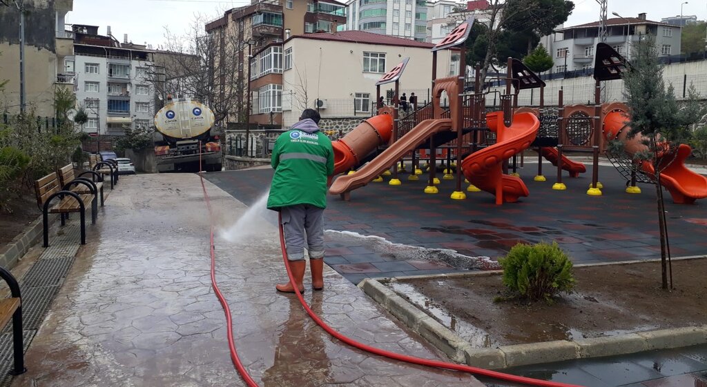 Canik’te Köşe Bucak Bayram Temizliği!