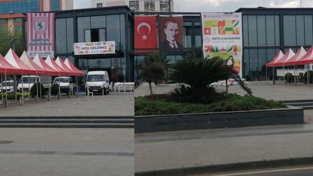 Samsun’da Çadır Krizi Düzeltildi!