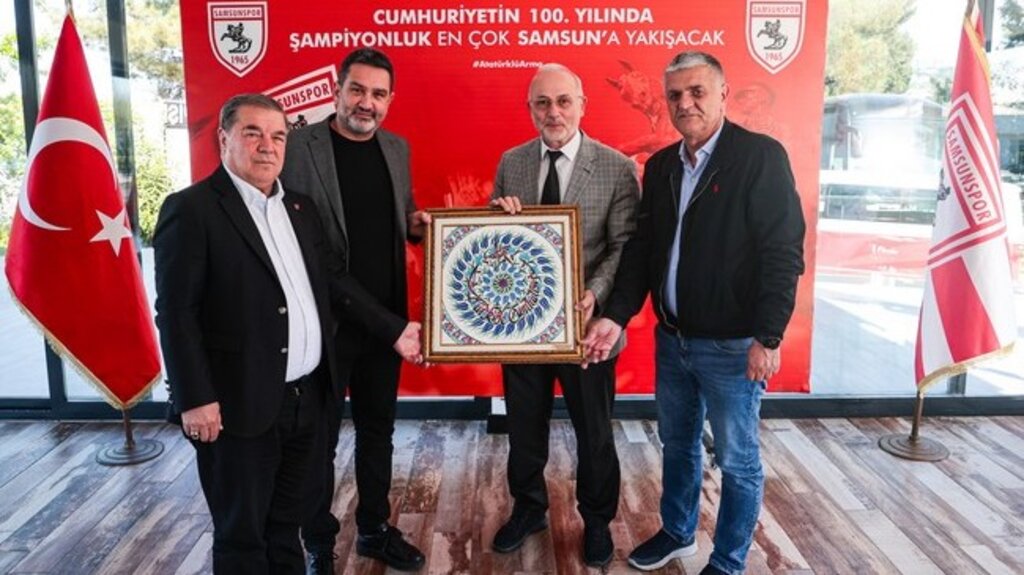 Rektör Ünal’dan Samsunspor’a Ziyaret!