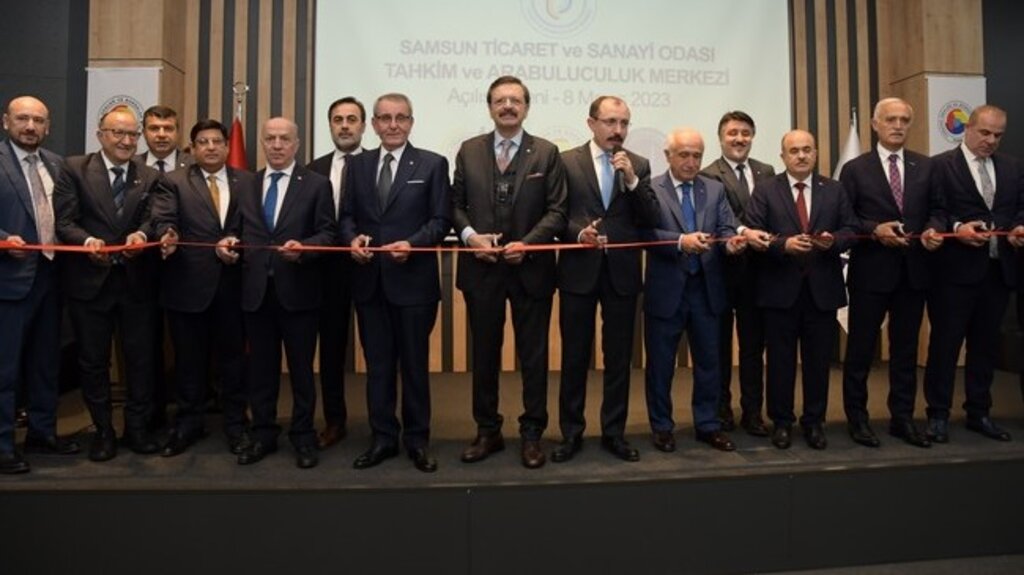 Samsun TSO Tahkim ve Arabuluculuk Merkezi Hizmete Açıldı!