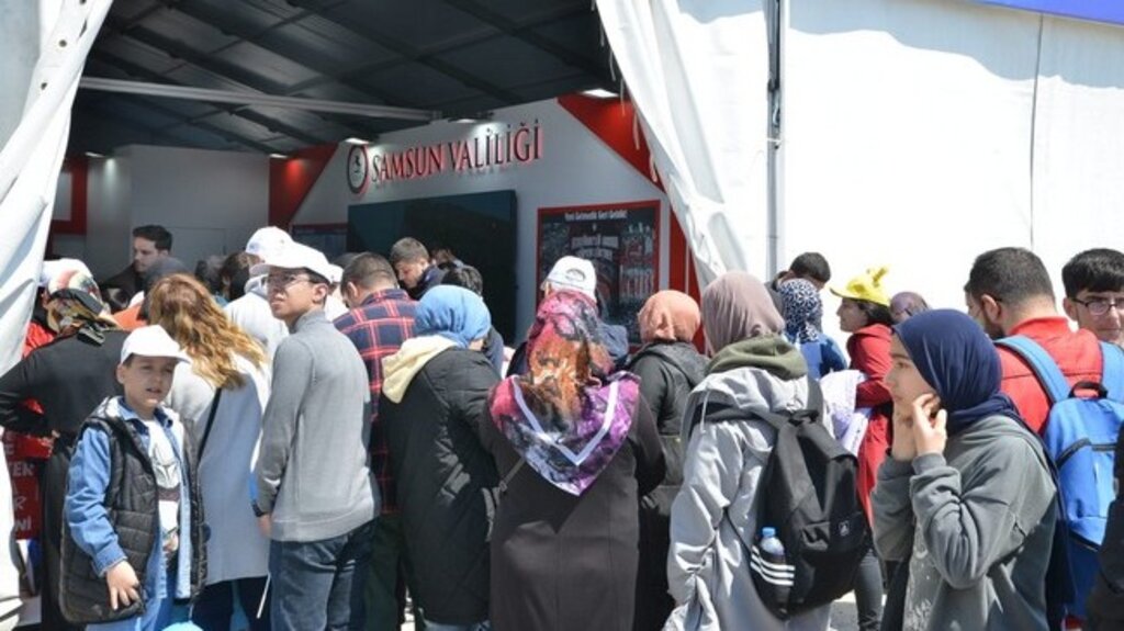 TEKNOFEST 2023'te Samsun Valiliği Standına Yoğun İlgi!