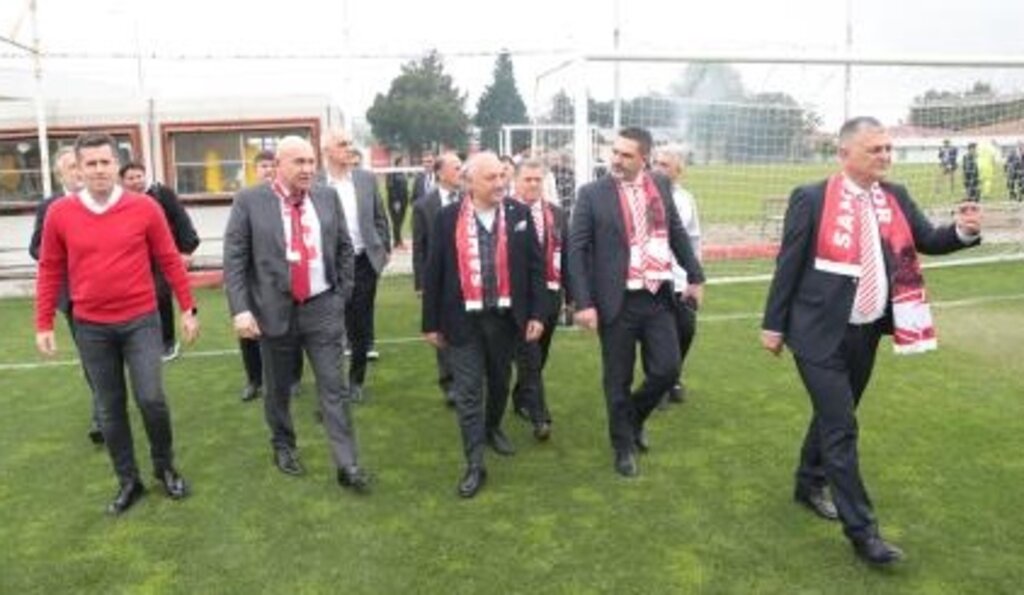 TFF Bakanından Samsunspor'a Ziyaret!