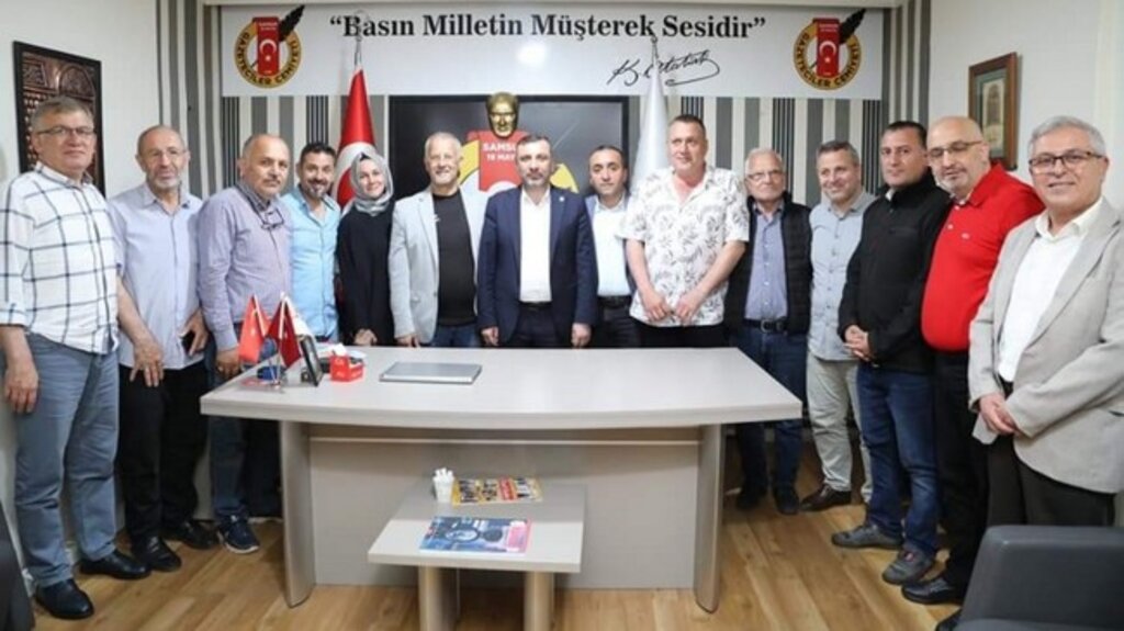 Kavak Belediye Başkanı Cemiyet'te!