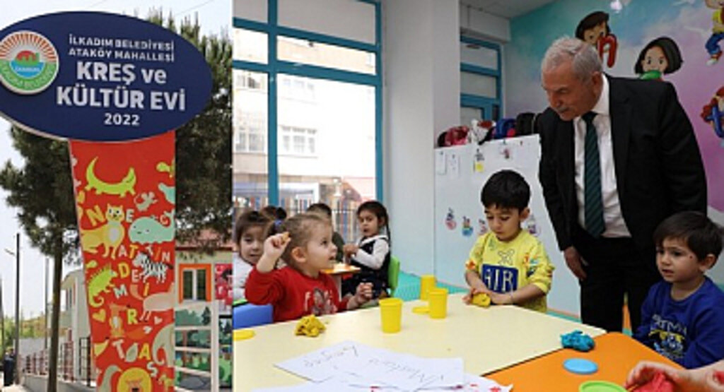 İlkadım Belediyesi Mahalle Kreşlerinin 8'incisini Açıyor!