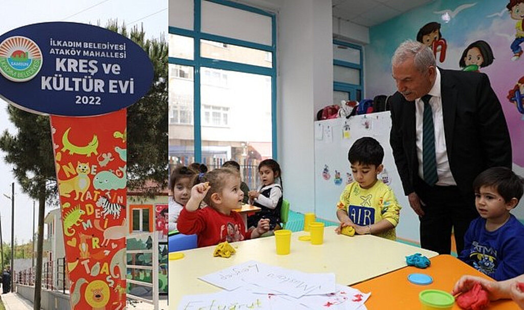 İlkadım Belediyesi Mahalle Kreşlerinin 8'incisini Açıyor!