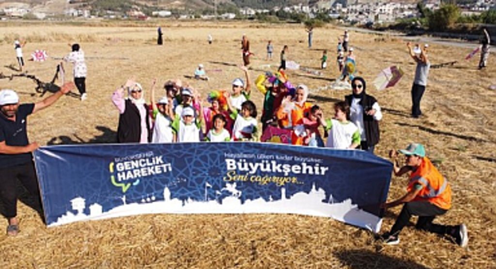 Samsun Büyükşehir'den Afetzede Çocuklar İçin Uçurtma Şenliği!
